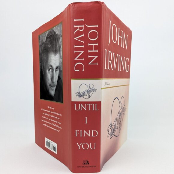 Until I Find You by John Irving SIGNED INSCRIBED FIRST EDITION Like New - Picture 5 of 15